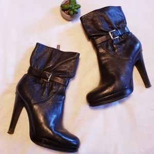 Michael Kors zip booties